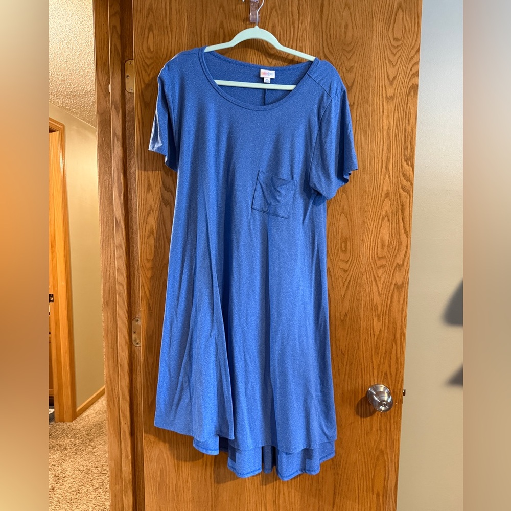LuLaRoe Blue Casual Top